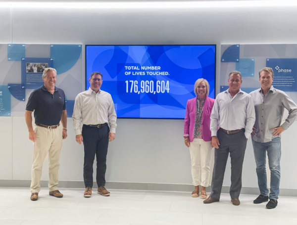 CQuence Health and WasteMedX teams meet at the CQuence Health headquarters in Omaha, Nebraska.